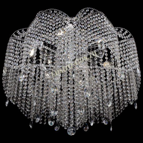 Люстра Галактика №6 журавлики в Новокузнецке Гусь Хрустальный