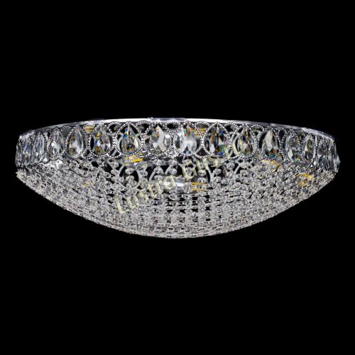 Люстра Капель №1 - 600 мм в Новокузнецке Гусь Хрустальный