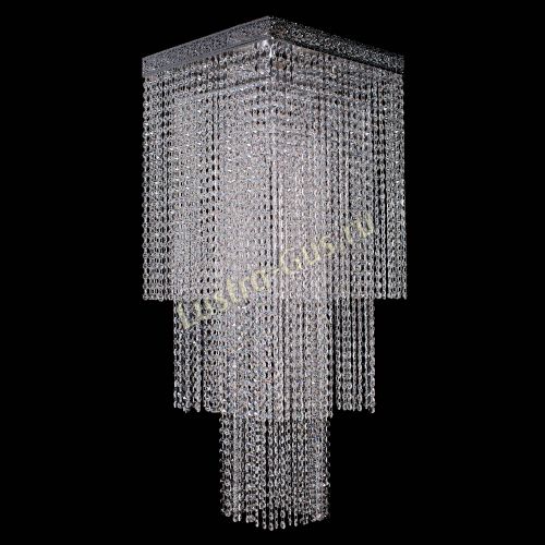 Люстра Квадрат №31 в Новокузнецке Гусь Хрустальный