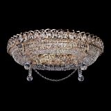 Люстра Глория №1, диметр - 600 мм, цвет - золото, Люстры Гусь Хрустальный Люстра Глория №1, диметр - 600 мм, цвет - золото, Люстры Гусь Хрустальный