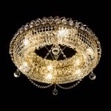 Люстра Глория №1, диметр - 600 мм, цвет - золото, Люстры Гусь Хрустальный Люстра Глория №1, диметр - 600 мм, цвет - золото, Люстры Гусь Хрустальный