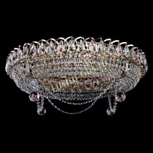  Люстра Глория №1 розовая