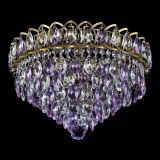 Люстра Грация №1 под бронзу фиолетовая в Новокузнецке Люстра Грация №1 под бронзу фиолетовая в Новокузнецке