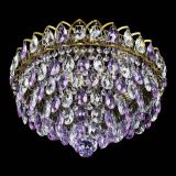 Люстра Грация №1 под бронзу фиолетовая в Новокузнецке Люстра Грация №1 под бронзу фиолетовая в Новокузнецке