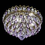 Люстра Грация №1 под бронзу фиолетовая в Новокузнецке Люстра Грация №1 под бронзу фиолетовая в Новокузнецке