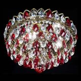 Люстра Грация №1 под бронзу красная в Новокузнецке