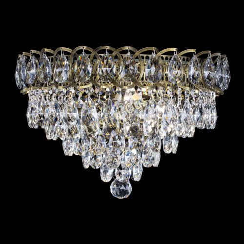 Люстра Грация №1 под бронзу в Новокузнецке Гусь Хрустальный