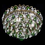 Люстра Грация №1 под бронзу зеленая в Новокузнецке