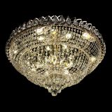 Люстра Хрустальный Каскад №1, диаметр - 700 мм, цвет - золото, Люстры Гусь Хрустальный Люстра Хрустальный Каскад №1, диаметр - 700 мм, цвет - золото, Люстры Гусь Хрустальный