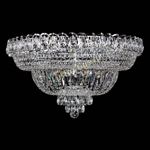 Люстра Хрустальный Каскад №1 - 600 мм в Новокузнецке Гусь Хрустальный