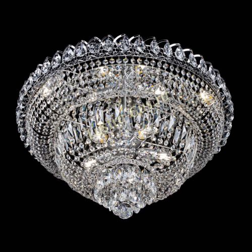 Люстра Хрустальный Каскад №1 - 600 мм в Новокузнецке Гусь Хрустальный