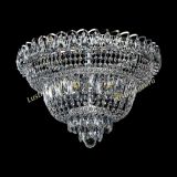 Люстра Хрустальный Каскад №1, диаметр - 450 мм, цвет - серебро, Люстры Гусь Хрустальный Люстра Хрустальный Каскад №1, диаметр - 450 мм, цвет - серебро, Люстры Гусь Хрустальный