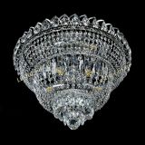 Люстра Хрустальный Каскад №1, диаметр - 450 мм, цвет - серебро, Люстры Гусь Хрустальный Люстра Хрустальный Каскад №1, диаметр - 450 мм, цвет - серебро, Люстры Гусь Хрустальный