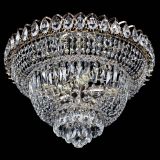 Люстра Хрустальный Каскад №1, диаметр - 450 мм, цвет - золото, Люстры Гусь Хрустальный Люстра Хрустальный Каскад №1, диаметр - 450 мм, цвет - золото, Люстры Гусь Хрустальный