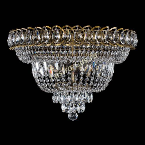 Люстра Хрустальный Каскад №1 под бронзу в Новокузнецке Гусь Хрустальный