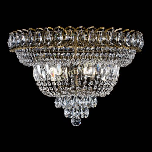 Люстра Хрустальный Каскад №1 под бронзу в Новокузнецке Гусь Хрустальный