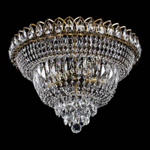 Люстра Хрустальный Каскад №1 под бронзу в Новокузнецке Гусь Хрустальный