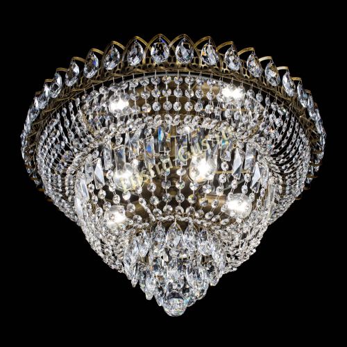 Люстра Хрустальный Каскад №1 под бронзу в Новокузнецке Гусь Хрустальный