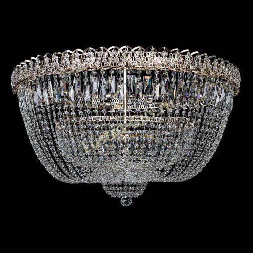 Люстра Хрустальный Каскад №2 - 15 ламп в Новокузнецке Гусь Хрустальный
