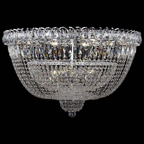 Люстра Хрустальный Каскад №2 - 15 ламп в Новокузнецке Гусь Хрустальный