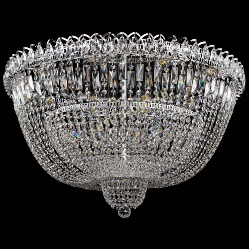 Люстра Хрустальный Каскад №2 - 15 ламп в Новокузнецке Гусь Хрустальный