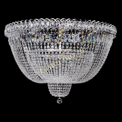 Люстра Хрустальный Каскад №2 800 мм в Новокузнецке Гусь Хрустальный