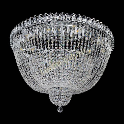 Люстра Хрустальный Каскад №2 800 мм в Новокузнецке Гусь Хрустальный