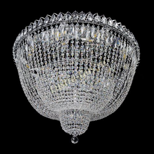 Люстра Хрустальный Каскад №2 800 мм в Новокузнецке Гусь Хрустальный