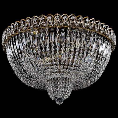 Люстра Хрустальный Каскад №2 под бронзу в Новокузнецке Гусь Хрустальный