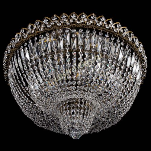 Люстра Хрустальный Каскад №2 под бронзу в Новокузнецке Гусь Хрустальный