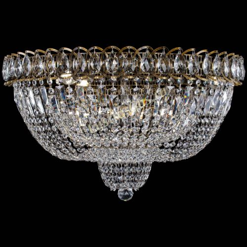 Люстра Хрустальный Каскад №2 журавлик под бронзу в Новокузнецке Гусь Хрустальный