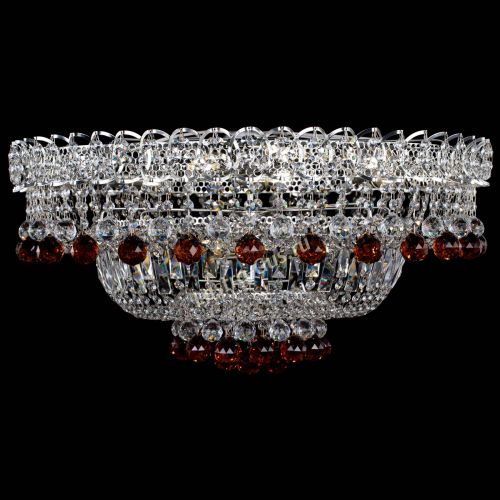 Люстра Хрустальный каскад №3 Шар чайная в Новокузнецке Гусь Хрустальный