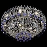 Люстра Хрустальный каскад №3 Шар фиолетовая в Новокузнецке Люстра Хрустальный каскад №3 Шар фиолетовая в Новокузнецке