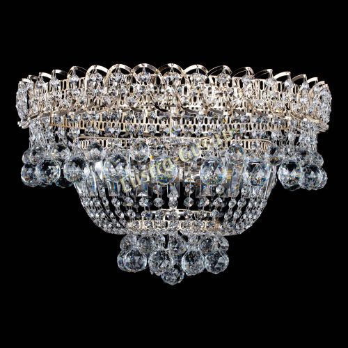 Люстра Хрустальный каскад №3 Шар в Новокузнецке Гусь Хрустальный