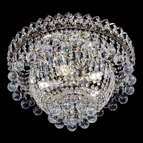 Люстра Хрустальный каскад №3 Шар в Новокузнецке Гусь Хрустальный