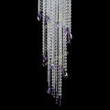 Люстра Хрустальный Каскад №5 фиолетовый в Новокузнецке