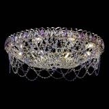 Люстра Каскад Ажур 700 мм фиолетовый в Новокузнецке