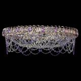 Люстра Каскад Ажур 700 мм фиолетовый в Новокузнецке