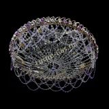 Люстра Каскад Ажур 700 мм фиолетовый в Новокузнецке