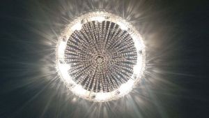 Люстра Хрустальный Каскад Ажур в Новокузнецке отзыв и фото покупателя