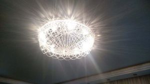 Люстра Хрустальный Каскад Ажур в Новокузнецке отзыв и фото покупателя
