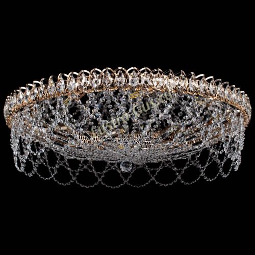 Люстра Хрустальный Каскад Ажур в Новокузнецке Гусь Хрустальный