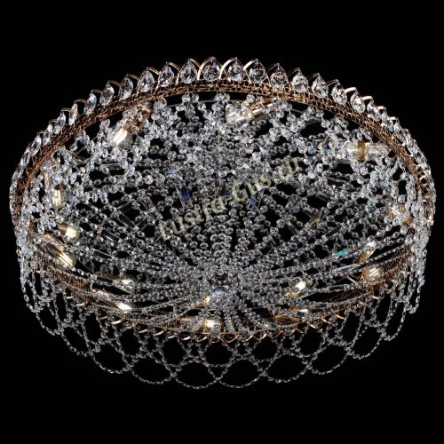 Люстра Хрустальный Каскад Ажур в Новокузнецке Гусь Хрустальный