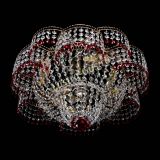Люстра Камелия №1 красная, диаметр - 500 мм, Люстры Гусь Хрустальный Люстра Камелия №1 красная, диаметр - 500 мм, Люстры Гусь Хрустальный