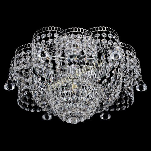 Люстра Камелия №5 конусы в Новокузнецке Гусь Хрустальный