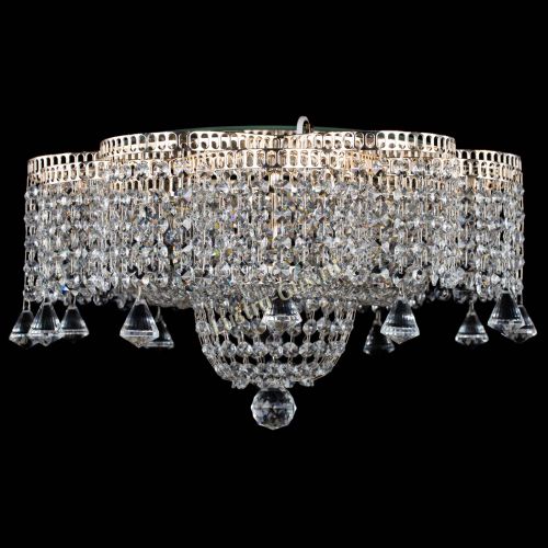 Люстра Камелия №5 конусы в Новокузнецке Гусь Хрустальный