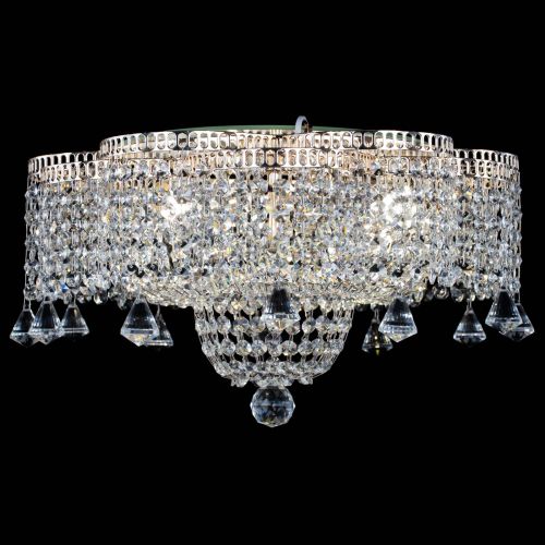 Люстра Камелия №5 конусы в Новокузнецке Гусь Хрустальный