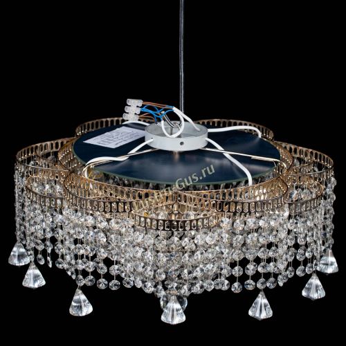 Люстра Камелия №5 конусы в Новокузнецке Гусь Хрустальный