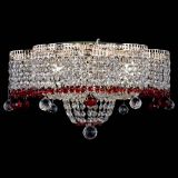 Люстра Камелия №4 красная в Новокузнецке Люстра Камелия №4 красная в Новокузнецке