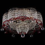 Люстра Камелия №4 красная в Новокузнецке Люстра Камелия №4 красная в Новокузнецке